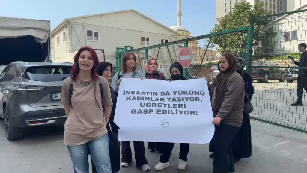Hakları için eylemde olan kadın üyelerimiz ile firmalar arasında bir görüşme gerçekleşti.